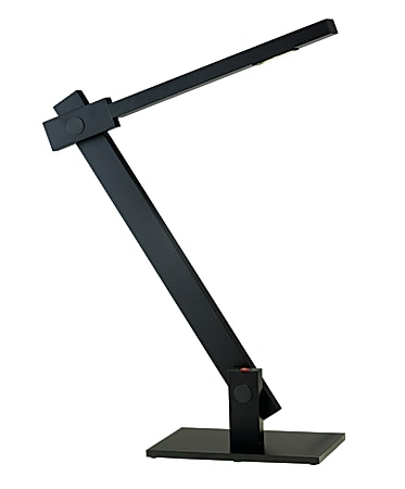 Adesso® Reach Desk Lamp, 19 3/4", Black