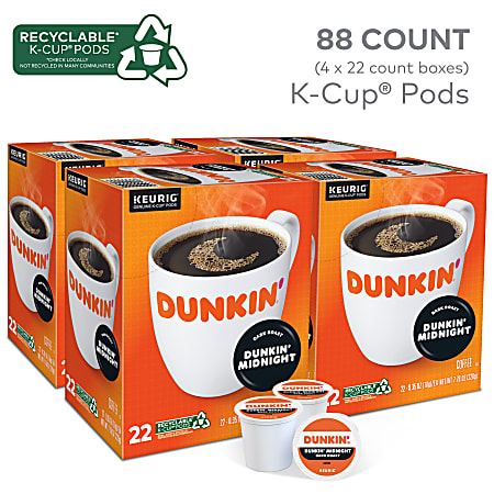 Dunkin dark k cups store