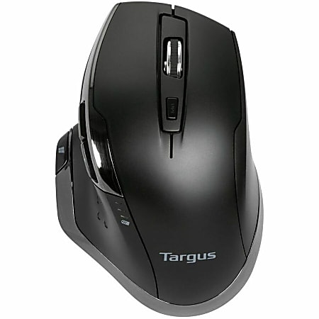 Targus BlueTrace Wireless Antimicrobial Mouse, Black, AMW584GL
