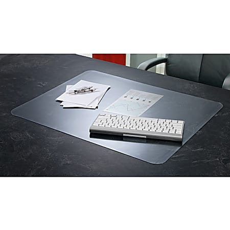 Realspace Desk Pad With Antimicrobial Protection 17 H X 22 W Clear - Office  Depot