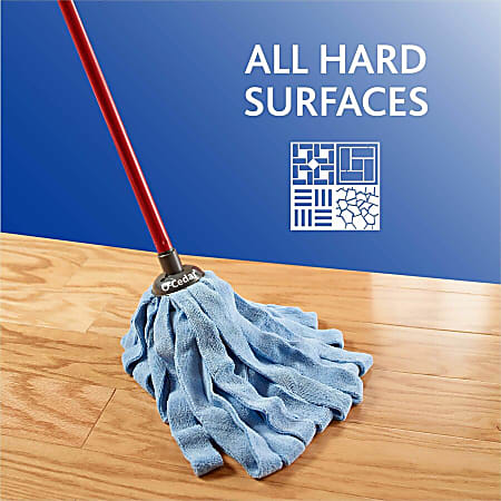 O-Cedar Microfiber Cloth Mop - MicroFiber Head - Absorbent, Soft, Machine Washable, Reusable, Refillable - 1 Each - Multi