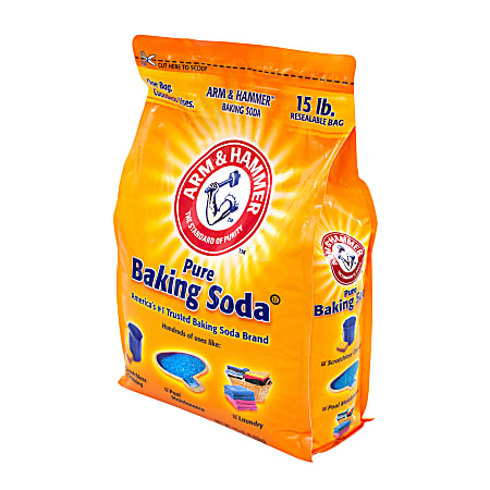 ARM & HAMMER 10.8 lb Pure Baking Soda Resealable Bag 00341 - The Home Depot