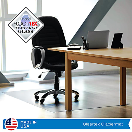 Cleartex glaciermat glass chair mat 2025
