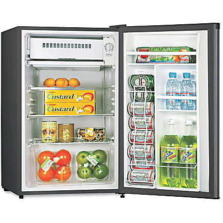 Lorell® 3.3 Cu Ft Compact Refrigerator, Black