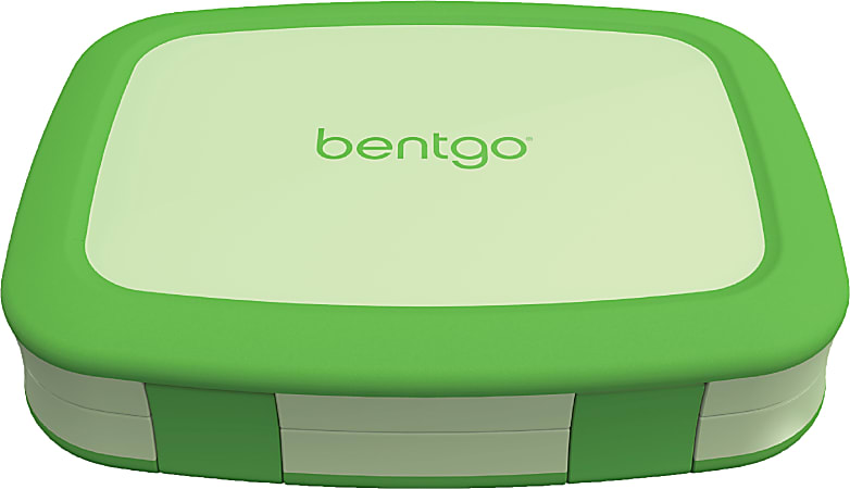 Bentgo Classic All-in-One Bento Lunch Box, 2-Pack, Green