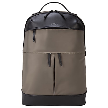 Targus Newport Laptop Backpack Olive Green - Office Depot