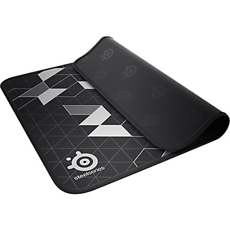 SteelSeries QcK Limited Gaming Mousepad - 10.63" x 12.60" x 0.12" Dimension - Black - Cloth, Rubber Base - Anti-slip - Retail