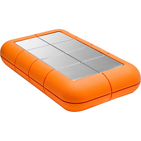 LaCie Rugged 250 GB External Solid State Drive - SATA - Portable