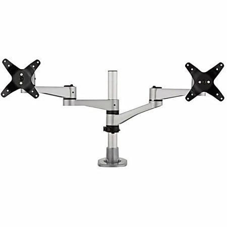 ViewSonic LCD-DMA-001 Monitor Desk Mounting Arm for 2 Monitors up to 24 Inches Each, VESA Compatible, Full Ergonomic Adjustability,  - LCDDMA001