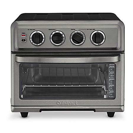 Cuisinart™ Digital Air Fryer Toaster Oven, 13-3/4"H x 12-1/4"W x 12-1/4"D, Black