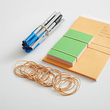 Business Source Quality Rubber Bands - Size: #18 - 3 Business Source Quality Rubber Bands - Size: #18 - 3