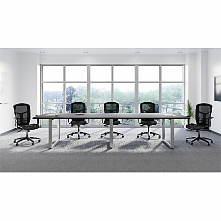 Lorell Ergomesh High Back Multifunction Chair Black ODP Business