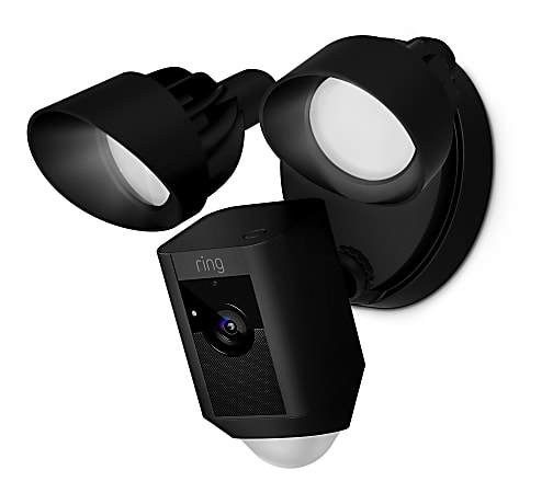 Ring Certified Refurbished Floodlight Camera, Black