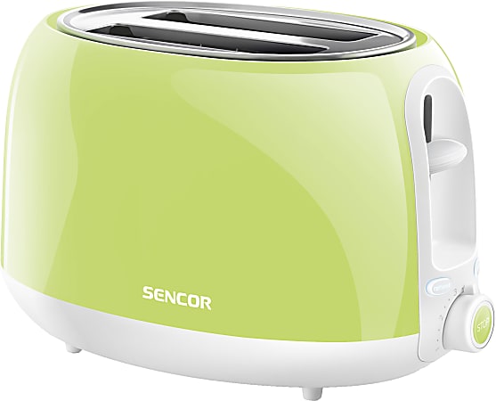 Sencor STS30WH 2-Slot Toaster, Light Green