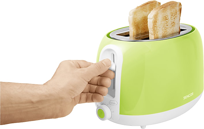 Sencor STS30WH 2 Slot Toaster Light Green - Office Depot