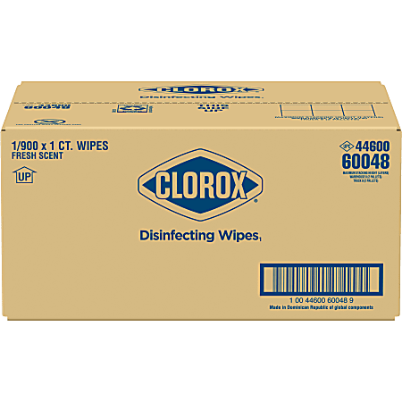 Clorox Disinfecting Wipes, (105 Ct Value Pack), Fresh Scent, Crisp