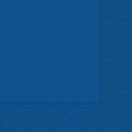 Amscan Beverage Napkins, 5" x 5", Bright Royal Blue, 100 Napkins Per Pack, Case Of 6 Packs