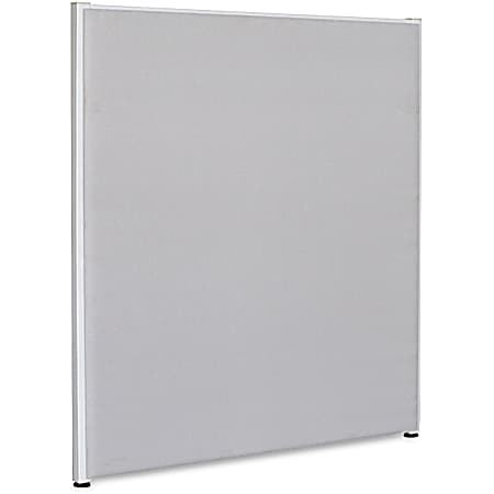 Lorell® Panel System Fabric Panel, 72"H x 60"W, Gray