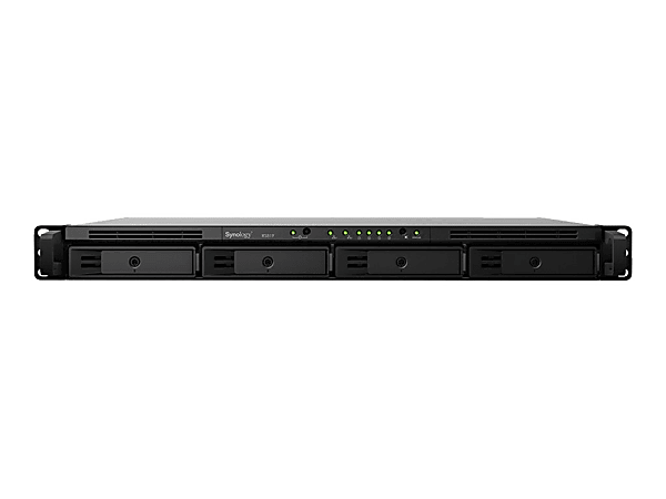 Synology Entry-level Rackmount NAS Supporting Snapshot Technology - Realtek RTD1296 1.40 GHz - 4 x HDD Supported - 64 TB Supported HDD Capacity - 0 x HDD Installed - 4 x SSD Supported