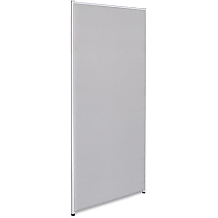 Lorell® Panel System Fabric Panel, 72"H x 30"W, Gray