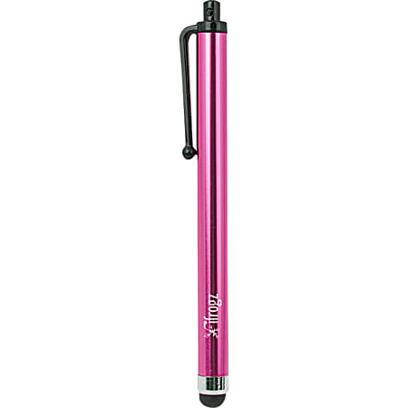 ifrogz Stylus - Capacitive Touchscreen Type Supported - Rubber - Pink - Tablet Device Supported