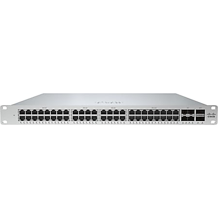 Meraki MS355-48X Layer 3 Switch - 48 Ports - Manageable - 100 Gigabit Ethernet - 10GBase-X - 3 Layer Supported - MS35548XHW