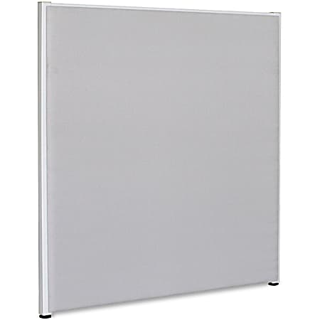 Lorell® Panel System Fabric Panel, 60"H x 48"W, Gray