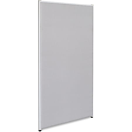 Lorell® Panel System Fabric Panel, 60"H x 30"W, Gray