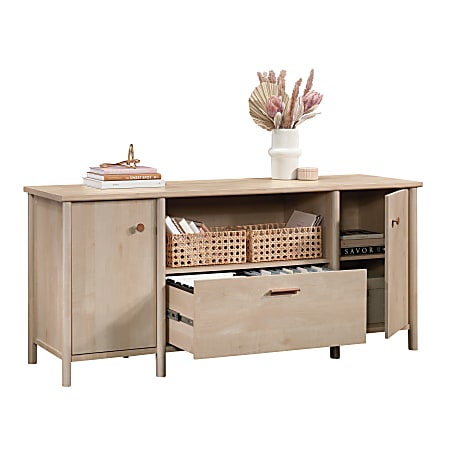 Sauder Whitaker Point 66 34 W x 20 12 D Lateral File Cabinet
