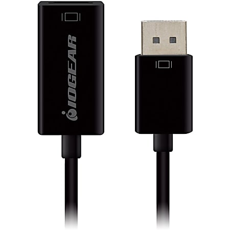 IOGEAR Active DisplayPort to HDMI Adapter with 4K Support - DisplayPort/HDMI  - GDPHD4KA