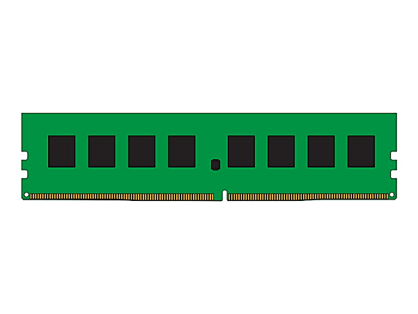 Kingston ValueRAM 8GB DDR4 SDRAM Memory Module - 8 GB (1 x 8GB) - DDR4-2666/PC4-21300 DDR4 SDRAM - 2666 MHz - CL19 - 1.20 V - Non-ECC - Unbuffered - 288-pin - DIMM