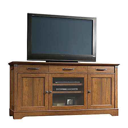 Sauder® Carson Forge Credenza For 70" TVs, Washington Cherry