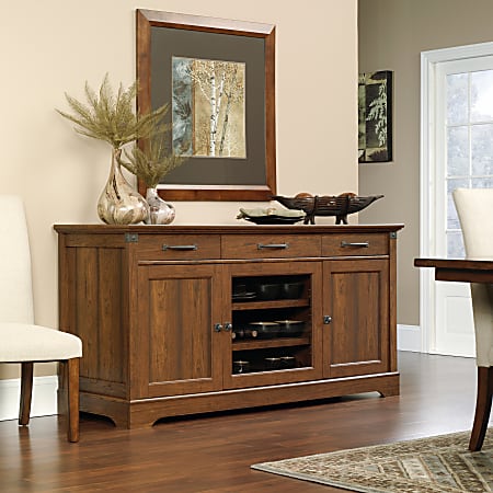 Sauder carson best sale forge credenza