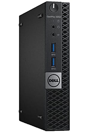 Dell™ Optiplex 5050 Micro Refurbished Desktop, Intel® Core™ i7, 16GB Memory, 512GB Solid State Drive, Windows® 10, RF610702