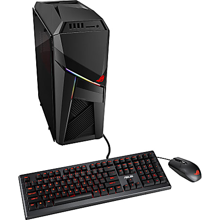 Asus Republic of Gamers Strix GL12 Gaming Desktop PC, Intel® Core™ i7, 8GB Memory, 1TB Hard Drive, Windows® 10, nVidia® GeForce™ GTX 1060