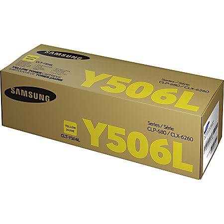 Samsung CLT-Y506L (SU519A) Toner Cartridge - Yellow -