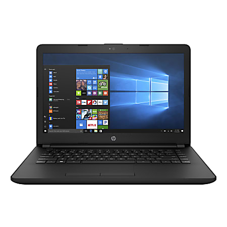 HP 14-bw010nr Laptop, 14" Screen, AMD E2, 4GB Memory, 500GB Hard Drive, Windows® 10 Home