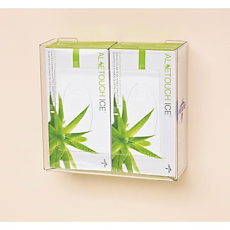 Medline Plastic Double Glove Box Holder - Horizontal, Vertical - Plexiglass - 1 Each - Clear Medline Plastic Double Glove Box Holder - Horizontal, Vertical - Plexiglass - 1 Each - Clear