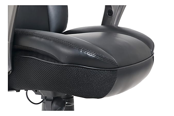 Serta Smart Layers Siena Ergonomic Bonded Leather Mid Back