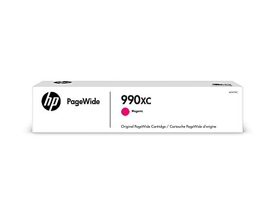 HP 990XC PageWide Contract High-Yield Magenta Ink Cartridge, M0K09XC