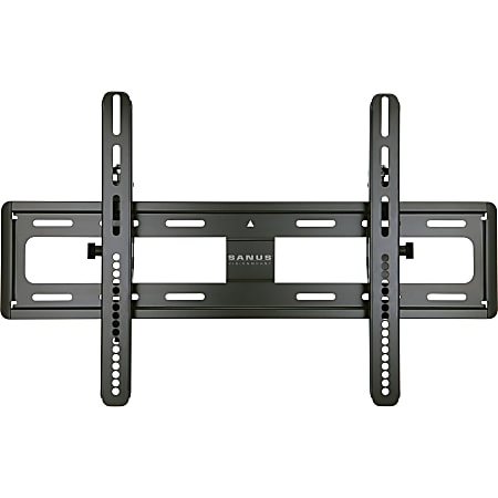 Sanus Tilt TV Wall Mount, For 32-85 Inch Flat Panel TVs, Black, For Flat Panel Display, 32" to 70" Screen Support, 150 lb Load Capacity, Steel, Black