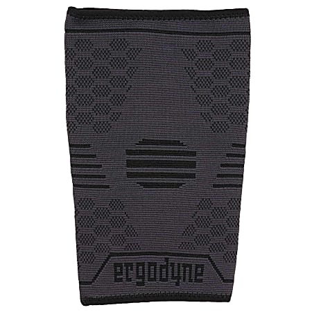 Ergodyne Proflex 651 Elbow Compression Sleeves, Medium, Black, Pack Of 2 Sleeves