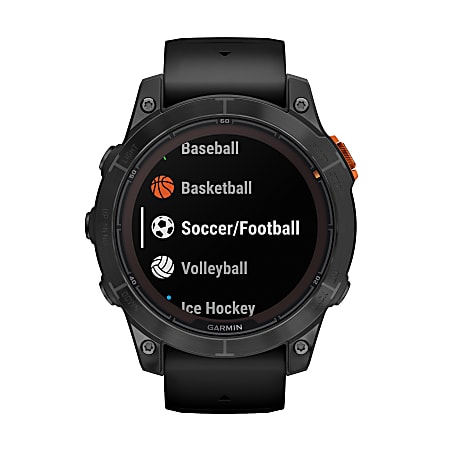 Garmin fenix 7 Pro Sapphire Solar Edition Smartwatch Carbon