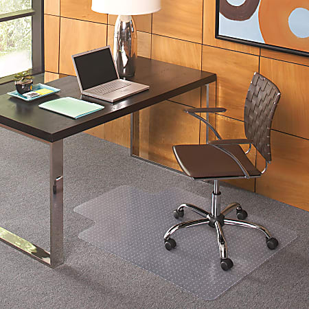 ES Robbins EverLife Chair Mat 45 x 53 Clear ODP Business Solutions