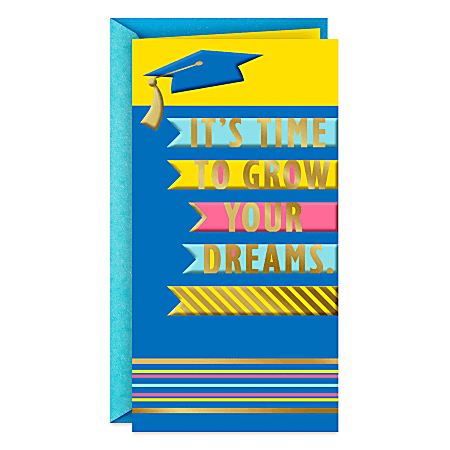 Hallmark Money Holder Graduation Card (Seed Money to Grow Your Dreams)