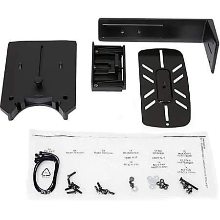 Ergotron Mounting Bracket for Flat Panel Display - Black - 17" to 24" Screen Support - 1.54 lb Load Capacity - 97815