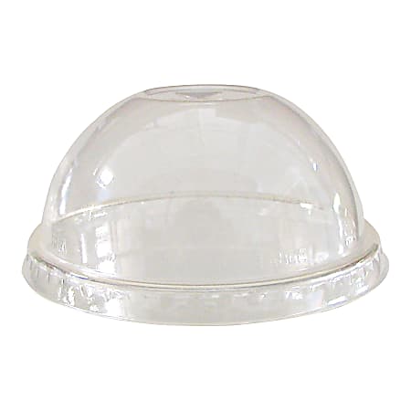 GreenStripe Renew and Comp Cold Cup Dome Lids, Fits 9 oz to 24 oz Cups, Clear, 100/Pack, 10 Packs/Carton