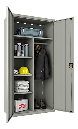 https://media.officedepot.com/images/f_auto,q_auto,e_sharpen,h_450/products/7420907/7420907_o02_lorell_fortress_series_steel_wardrobe_cabinet/7420907