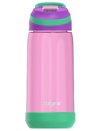 Cool Gear Glide Chugger Water Bottle, 18 Oz, Purple