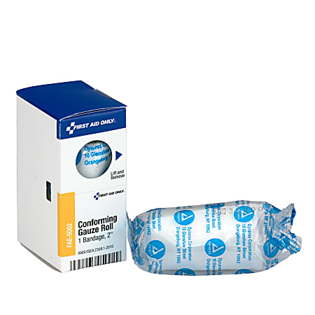 First Aid Gauze Bandages, 2", 1 Roll